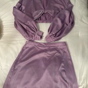 Dynamite Lilac Two Piece Set